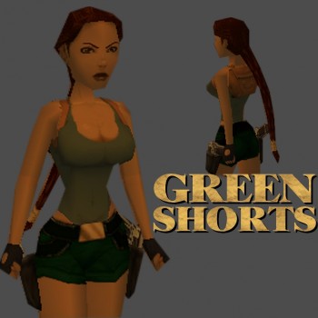 Classic green shorts