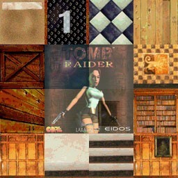 TR1 Textures: 16 - Lara's House