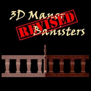 3D Manor Banisters - Revised