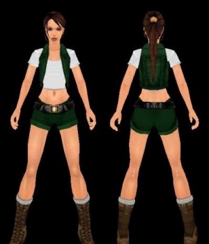 Young Lara Outfit (Young, No Backpack)