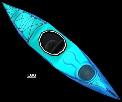 Kayak (blue)