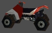 Lara's Home Quad Bike