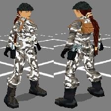 Tomb Raider Chronicles - Camouflage Wintersuit Remake