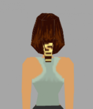 TR1 Lara: No Backpack (TombEngine)