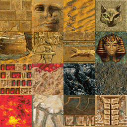 Tomb Raider 1 Gold Textures