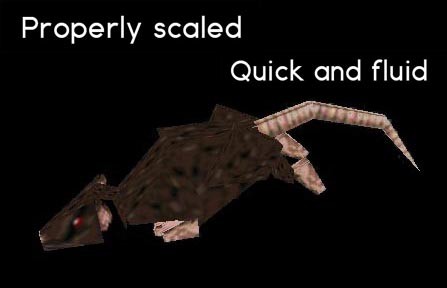 TR2 Rat (improved behaviour and scale)