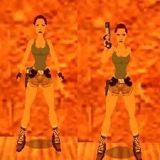 Lara with only one gun - revised